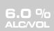 alcohol percentage