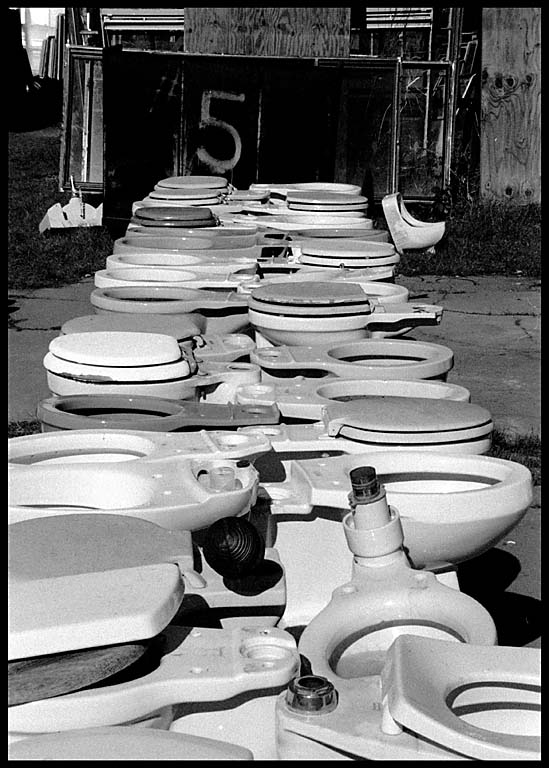 toilets