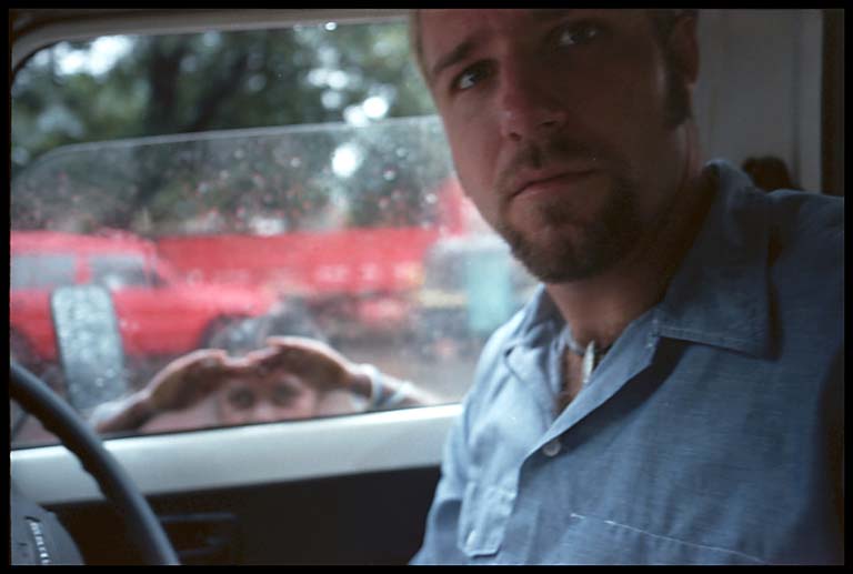 brian in car