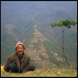 sikkimese old man sitting 14879 bytes
